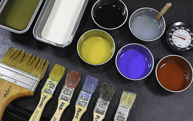 Encaustic Materials: The Heated Palette