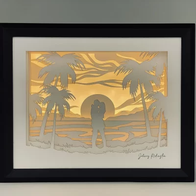 "Just the Two of Us" Lightbox Art