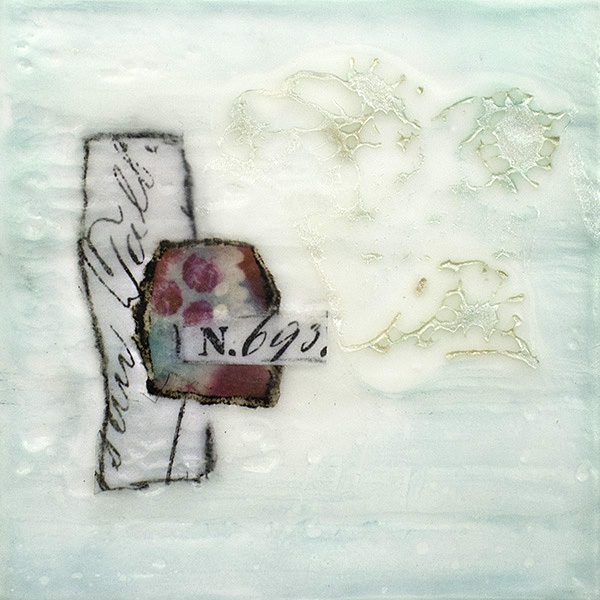 "N.695" Encaustic Painting, 2016