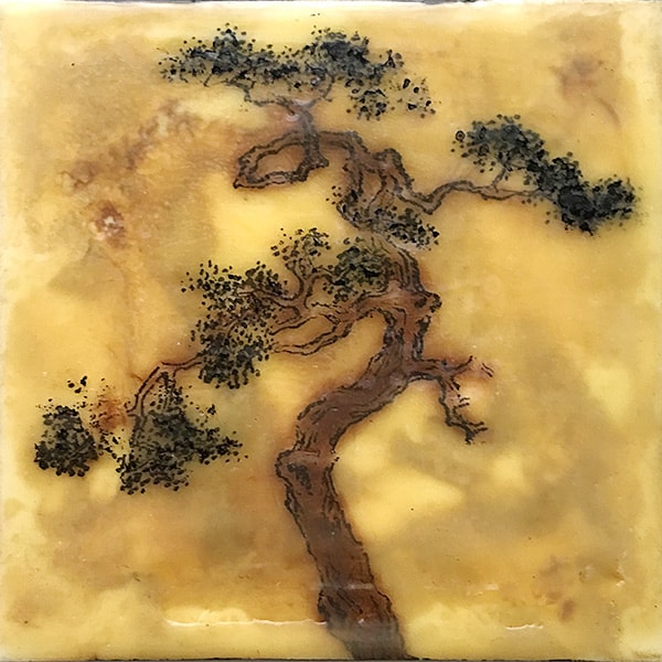 "Awakened Earth" Encaustic Painting, 2016