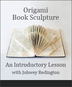 Book Sculpture Tutorial